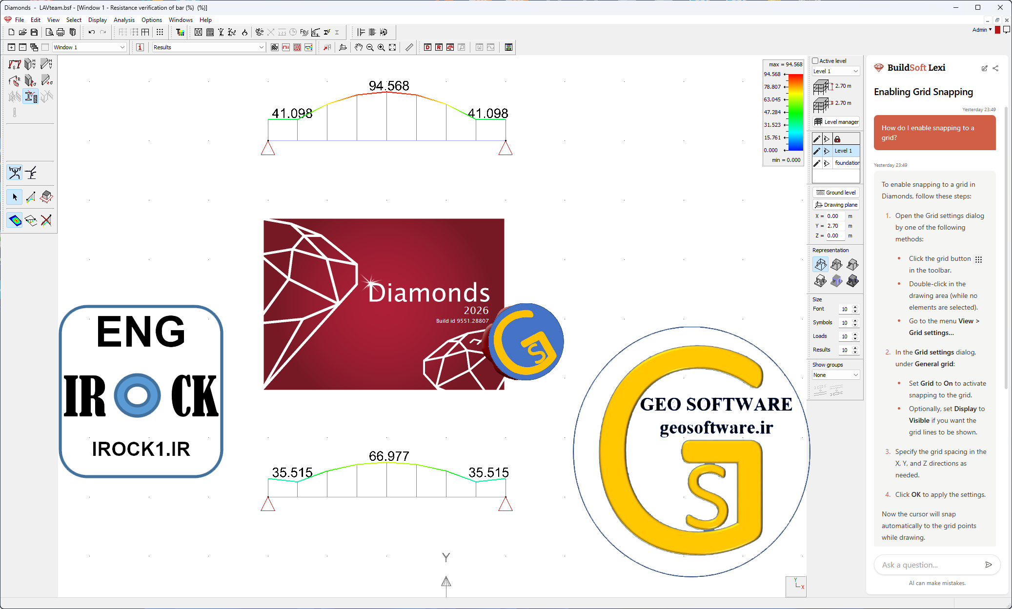 دانلود و آموزش نرم افزار بیلد سافت دیاموندز BuildSoft Diamonds